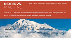 Desktop Screenshot of nexgenmachine.com